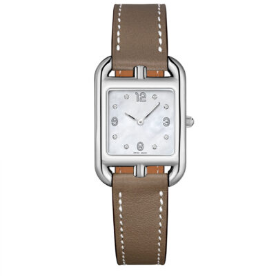 Hermès Cape Cod Diamond Mother-of-Pearl Watch