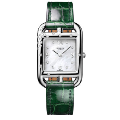 Hermès Cape Cod Diamond Mother-of-Pearl Watch